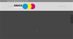 Desktop Screenshot of druckpunkt-hoppe.de